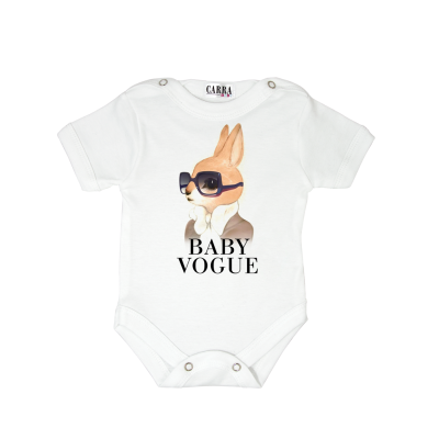 Carra Bunny Vogue бебешко боди 